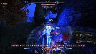 UNSTOPPABLE Sorcerer 1vX 25 KILLS ⚡ Best Sorcerer Solo Build⚡ ESO Update 40 DragooX [upl. by Nanfa270]