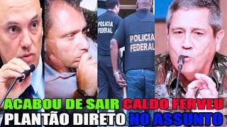 🔥NOTICIA URGENTE ACABOU DE SAIR  GENERAL DO EXÉRCITO VEM A PÚBLICO E ARGUMENTA DECISÃO BOMBA NA PF [upl. by Bronez314]