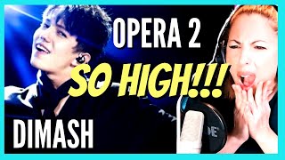 Vocal Coach  DIMASH Reaction amp Analysis  OPERA 2  subtítulos 🙌 Como puede conseguir esto [upl. by Aniuqal]