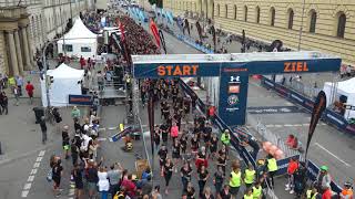 Start 5 km Lauf  40 SportScheck Stadtlauf 2018 München [upl. by Dumas905]