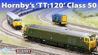 HM206 Hornbys TT120 scale Class 50 [upl. by Heathcote]