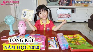 Bé Sumi Tổng Kết Năm Học 2020 Được Tặng Phần Thưởng Rất To  Nhật Ký ĐI Học Của Bé Sumi [upl. by Missi869]