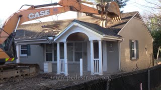 House Demolition Rosedale Avenue [upl. by Rianon]