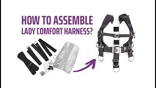 How to assemble Tecline Lady Comfort Harness Stepbystep guide [upl. by Aneetsirhc934]