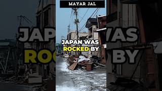 Japan Earthquake Chaos Tsunami amp Deadly Collision ExplainedJapanDisaster EarthquakeAlert shorts [upl. by Waylon]