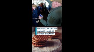 What do US sailors make of British biscuits [upl. by Khalil]