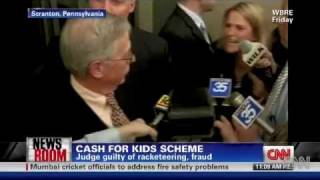 Judge Ciavarella Guilty In quotKids for Cashquot Scandal  Teens Mother speaks Out [upl. by Peirce791]