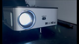 Nuevo proyector HORLAT TO9 en español unboxing [upl. by Cirdec]