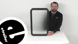 etrailer  An InDepth Look at the Lippert Replacement Window Frame with Seal for RV Entry Doors [upl. by Stafford]