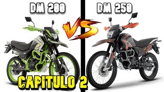 italika dm 200 vs dm 250 ialika  parte 2 [upl. by Affay484]