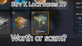 Strv K Lock Boxes X9  Worth or scam [upl. by Elleryt574]