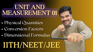 Class 11 Chapter 1  Units and Measurement 01  Introduction to Dimensions cbse neet jee JEENEET [upl. by Attenat]