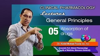 General Principles of Pharmacology Ar  05  Drug absorption and the pKa [upl. by Oniskey95]