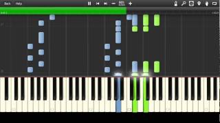 Blues Brothers  Rawhide Synthesia Tutorial [upl. by Tnomyar]