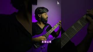 “Take me to Church”  Electric Guitar Cover  electricguitar shorts gospelsong shortvideo yt [upl. by Ahsiema902]