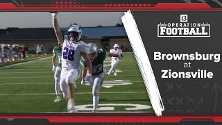 Operation Football Brownsburg 66 Zionsville 28 [upl. by Kevin]