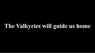 Blind Guardian  Valkyries Lyrics [upl. by Aihseyt]