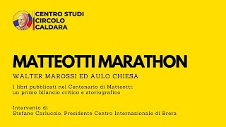 MATTEOTTI MARATHON [upl. by Anirod]