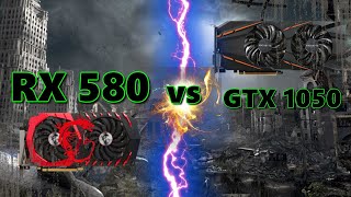 GTX 1050 Ti vs RX 580  5 Games Tested In 2024🔥 [upl. by Tod]