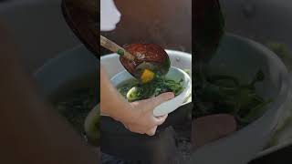 Koreans in Philippine Negros Island Buhay Probinsya Cook and Eat Filipino Soup Dish Utan Bisaya [upl. by Gardy]