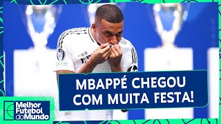 MBAPPÉ LOTOU O BERNABÉU É A MAIOR CONTRATAÇÃO DESDE CR7  Melhor Futebol do Mundo 160724 [upl. by Monney]