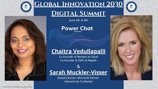 Chaitra Vedullapalli amp Sarah Muckler Visser  Ideagen Global Innovation 2030 Digtal Summit [upl. by Ernst]