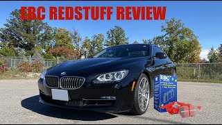 EBC RedStuff Brake Pads Review for Daily Driving [upl. by Ettenwad]