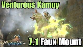 FFXIV Mounts Venturous Kamuy [upl. by Battat]