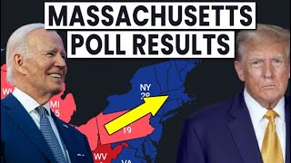 Massachusetts Poll Results Donald Trump vs Joe Biden 2024 US Election [upl. by Fortna]