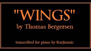 Thomas Bergersen quotWINGSquot Piano Solo [upl. by Anoyi]