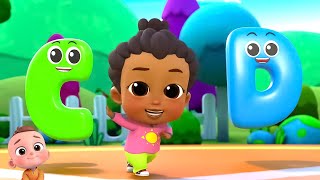 Apples and Bananas ABC Song for Kids वर्णमाला हिंदी में Nursery Rhymes and Preschool Videos [upl. by Nee]