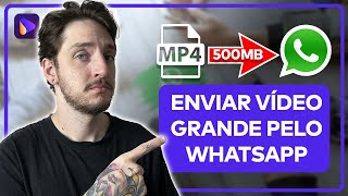 Aprenda a enviar VÍDEOS GRANDES pelo WHATSAPP sem perder QUALIDADE  UniConverter [upl. by Nageem617]