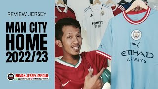 Review Jersey Manchester City Home 202223 Retro Banget Tribute Colin Bell  UNBOXING [upl. by Yentirb]