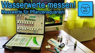 Wichtige Aquarium Messwerte  Wasserwerte im Pflanzenaquarium mit dem JBL ProScape Testlab messen [upl. by Divadleahcim]