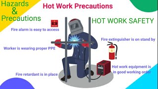 Hot work safety  Hot work hazards and precautions [upl. by Anavi]