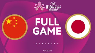 China v Japan  Full Basketball Game  FIBA U18 Womens Asia Cup 2024  Divison A  Group Phase [upl. by Charmain928]