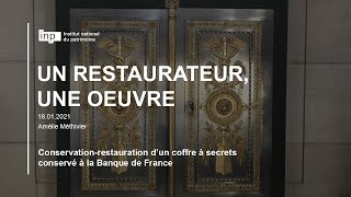 Restauration dun coffre à secrets de la Banque de France [upl. by Featherstone]