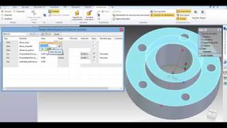 Trabajo sistematizado con tabla de variables en Solid Edge ST [upl. by Eseenaj114]