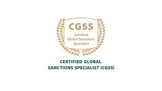 ACAMS New certification in Global Sanctions CGSS [upl. by Senzer129]