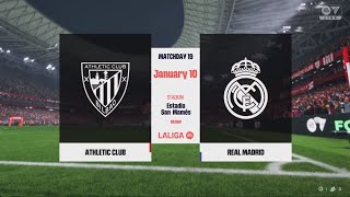 EA SPORTS FC 25 Athletic Bilbao vs Real Madrid [upl. by Howlend]