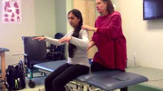 Assess Sitting Balance [upl. by Suirtemid411]