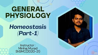 Homeostasis Part1  General Physiology  Guyton based lecture in Bangla [upl. by Suertemed]