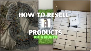 HOW TO START RESELLING 11 PRODUCTS Best Reselling Tips [upl. by Einra]