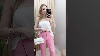 Look com calça pantalona youtube moda look fashion [upl. by Ermeena]