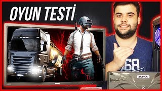 RX 560  Athlon X4 950  PUBG  ETS 2 Oyun Performans Testi [upl. by Neltiac]