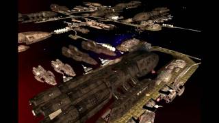 Battlestar Galactica Fleet Comander  Fleet [upl. by Arahs129]