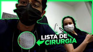 MEDVLOG 1º PLANTÃO JUNTOS DE EMERGÊNCIA MedampInternato 7 [upl. by Mitman]