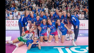 Pinerolo vs Milano  Highlights  Gara 2 quarti di finale Playoff scudetto Serie A1 Volley Femminile [upl. by Ynettirb]