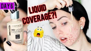 OMGCatrice HD LIQUID COVERAGE FOUNDATION First Impression Review amp Demo 15 DAYS OF FOUNDATION [upl. by Arannahs]