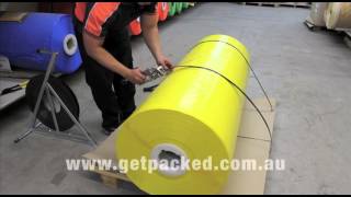 Steel Strapping  Metal Strapping  Metal banding Strap from Get Packed [upl. by Bruce]